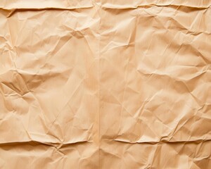 Obraz premium Old folded letter with visible creases and water stains, yellowed and slightly torn, folded paper, weathered correspondence