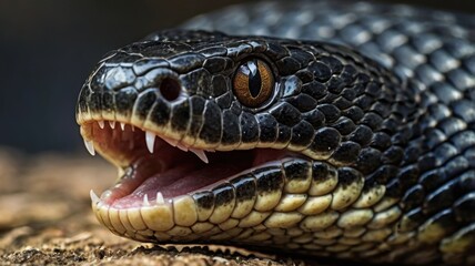 Obraz premium close up of a snake