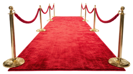 PNG Ed carpet with gold stands premiere red red carpet.