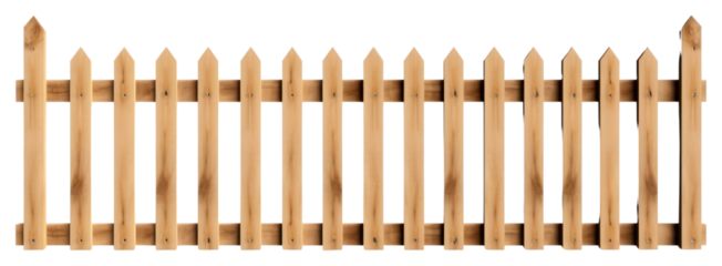 PNG Wooden farm fence picket gate.