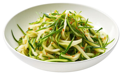 PNG Scallion spaghetti noodle pasta.