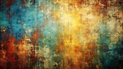 Obraz premium Detailed Grunge Texture Background in Modern Contrast Palette