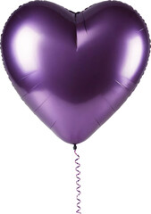  Heart Shaped Purple Balloon