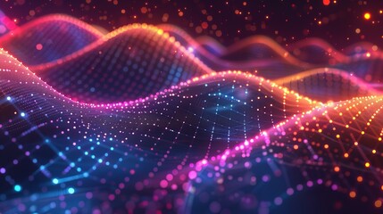 abstract digital data background