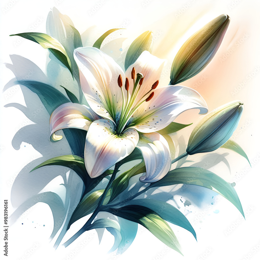 Wall mural lily flower background
bouquet of lily
background with lilies