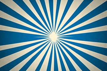 Abstract starburst comic lines, sleek blue and white background, energetic and modern feel.
