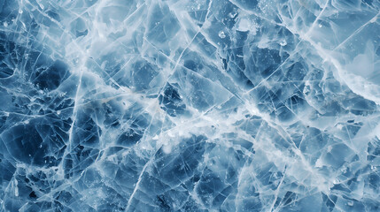 Obraz premium Elegant marble texture background with cool blue and white tones suitable for design projects