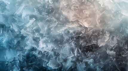 Obraz premium Textured marble background showcasing a blend of cool blue and soft cream hues for design purposes