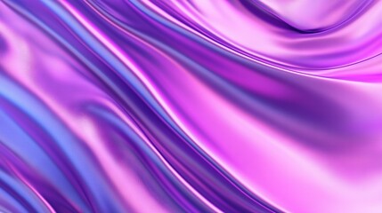 Obraz premium A close-up image featuring a purple and blue gradient with a wavy design at the top and bottom