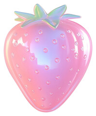 Fototapeta premium PNG Strawberry strawberry pastel colors.