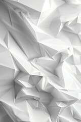 Abstract design featuring triangles on a white background
