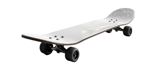 skateboard isolated on white