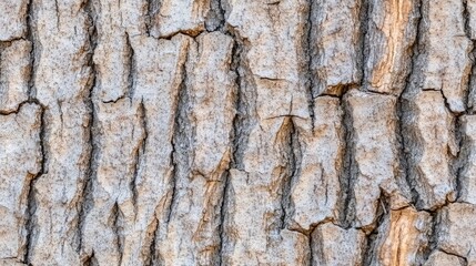 Fototapeta premium The close-up view of textured tree bark showcases detailed patterns and earthy tones, creating a captivating backdrop that reflects natural history and artistic potential SEAMLESS PATTERN