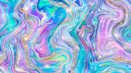 Colorful opal texture background showcasing vibrant swirls and sparkling accents in various hues