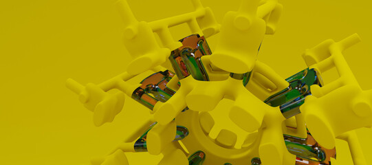 3d Abstract Design © neurostructure