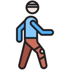 Walking Man Icon