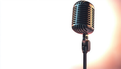 Fototapeta premium Retro microphone 