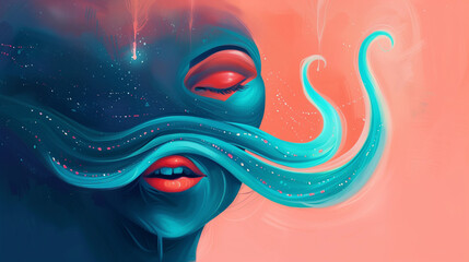 fairy surreal femininity cosmic goddess spiritual 