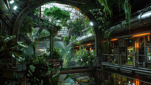 biopunk Game Scenario.