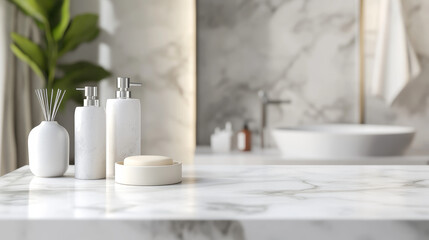 The surface is polished to a high sheen, reflecting light beautifully and enhancing the luxurious feel of the setting.