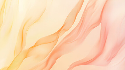 Obraz premium A light color gradient background with soft transitions from pastel yellow to light peach, forming a warm and inviting aesthetic.