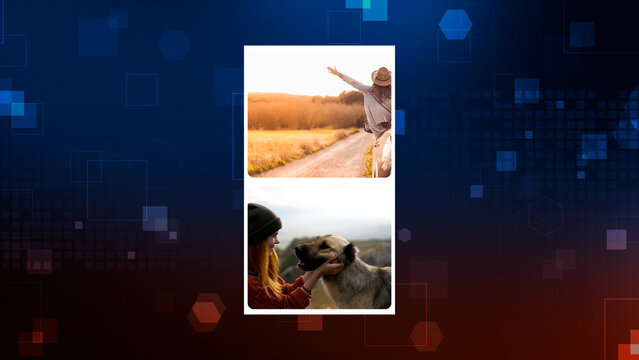 Vertical Split Screen 01