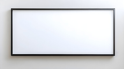 Blank Whiteboard Ready for Brainstorming and Idea Mapping in Educational or Professional Settings