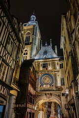 Obraz premium Night view of Great Clock (