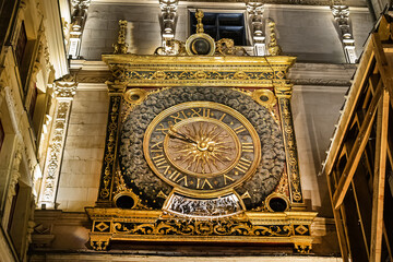 Night view of Great Clock (