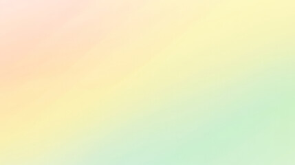 A pastel gradient background with smooth transitions from light yellow to pale green, creating a fresh and peaceful look.