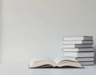 books collection. aesthetics. diverse books. back to school. book background. atmospheric 