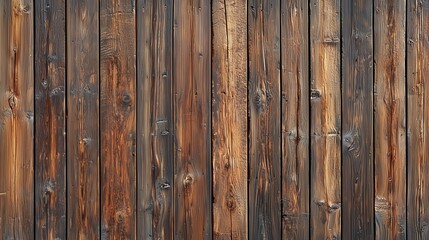 Naklejka premium Old brown rustic light bright wooden texture - wood background panorama banner long.