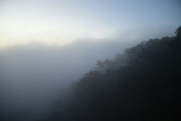 Fototapeta premium fog in the mountains