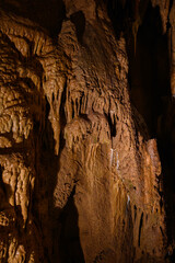 Beautiful decoration in the cave.
