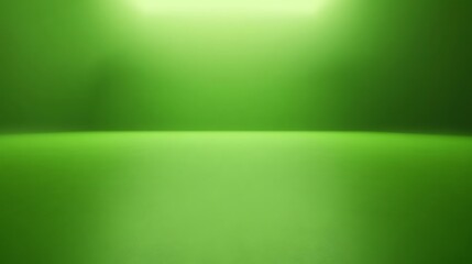Obraz premium Green Gradient Background with Spotlight