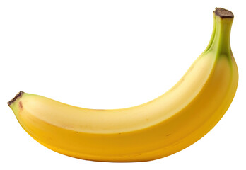 PNG Half peeled Banana banana yellow fruit.