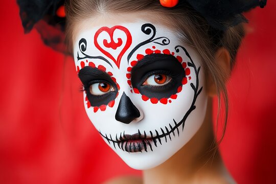 Scary Halloween face paint tutorials to create creepy and realistic looks