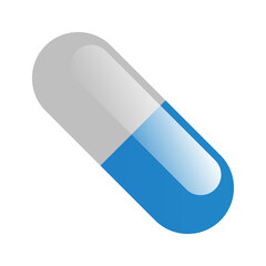 pill capsule icon, medical, health care