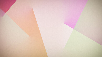 Soft pastel geometric abstract background with overlapping shapes. A subtle 4K design with muted tones, perfect for elegant visual projects and minimalistic designs