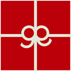 Geometric Christmas Gift