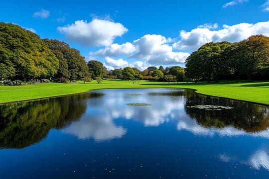 Manchester, England offers beautiful parks and green spaces like Heaton Park and Fletcher Moss Botanical Garden