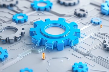 Business process reengineering roadmap, with steps leading to improved efficiency and optimization