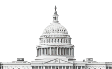 PNG Us capitol dome landmark white architecture.