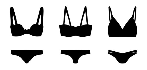 fashionable woman underwear