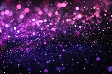 Abstract Purple and Pink Bokeh