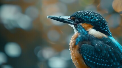 Nature wildlife image of bird standing on tree branch.