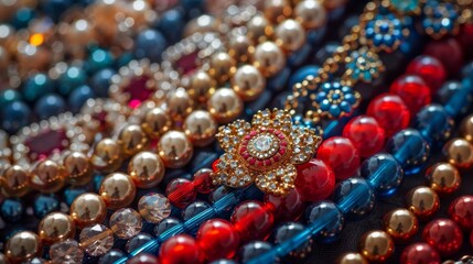 Stylish close up of a trendy accessory or chic jewelry piece showcasing modern elegance