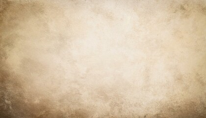 Obraz premium Gritty grunge cream texture background with vignette and aged appearance