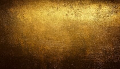 Gritty grunge gold texture background with vignette and aged appearance