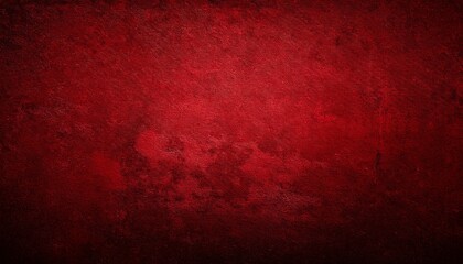 Gritty grunge red texture background with vignette and aged appearance